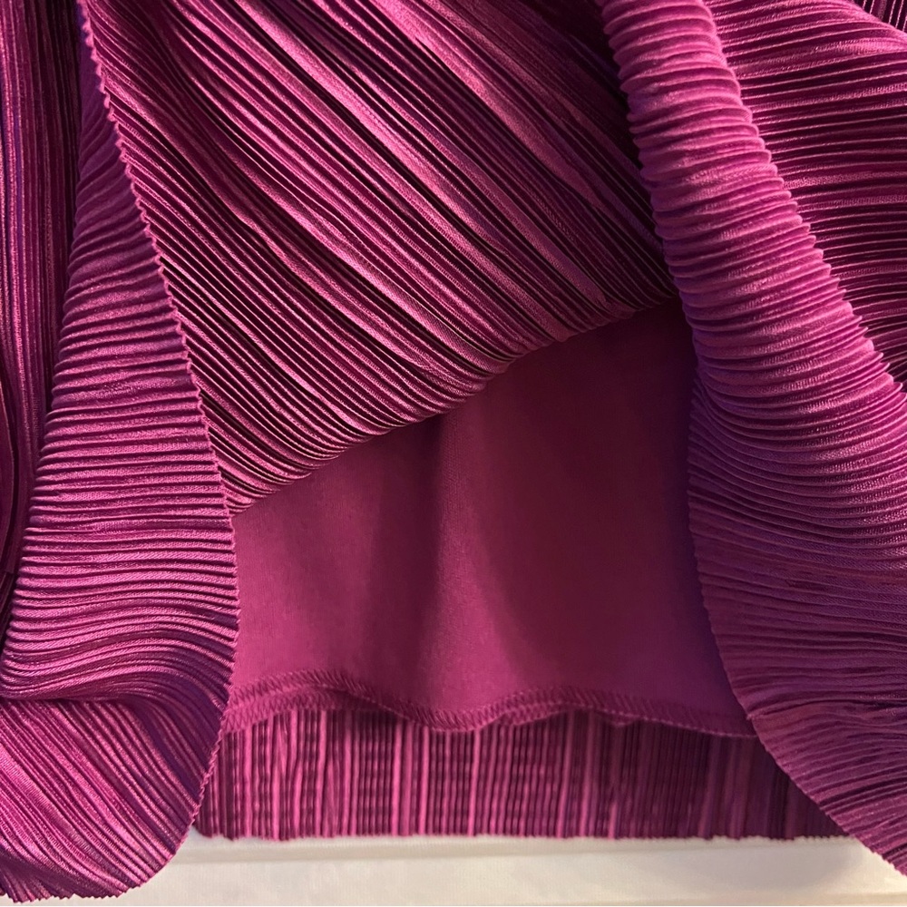 **SOLD** Pink Flapper Style Tiered Sleeveless Midi Dress Size 8 - Picture 9 of 9